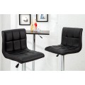 Barová židle Modena 90-115 cm černá