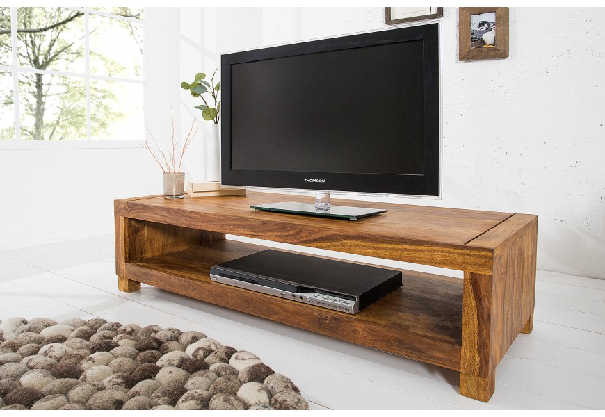 Luxusní moderní TV stolek 110 cm palisandr
