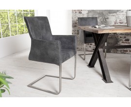 Stylová moderní židle Samson šedá