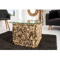 Designový originální konferenční stolek Fossil 45cm