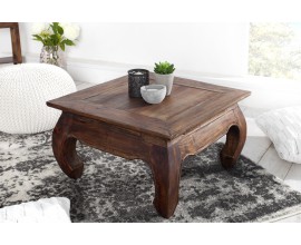 Masivní konferenční stolek Opium 60cm mahagon