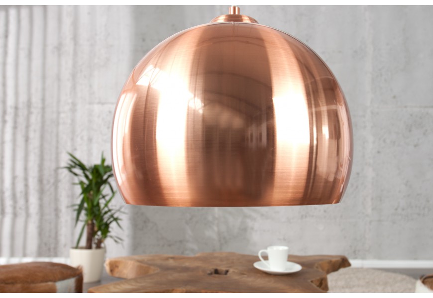 Moderní elegantní závěsné svítidlo Copper Ball