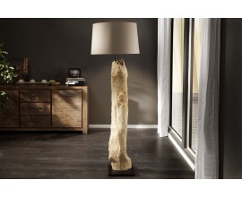 Designová stylová stojací lampa Treibholz