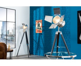 Designová moderní stolní lampa Hollywood 65 cm černá