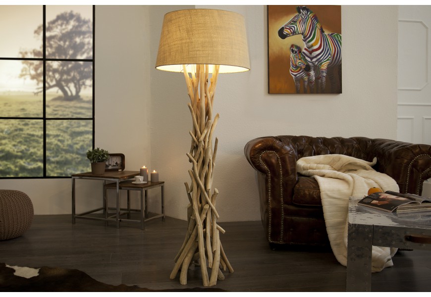 Designová originální stojací lampa Cara 155cm