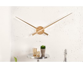 Designové minimalistické nástěnné hodiny Little Big Time Ø 80cm