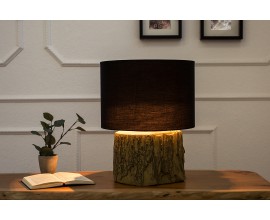 Designová originální stolní lampa Tara 40cm černá