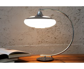 Luxusní moderní designová stolní lampa Luna logo