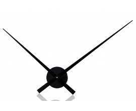 Moderní hodiny Little Big Time Ø 80cm černá