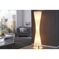 Luxusní moderní stojací lampa Helix L 160cm bílá