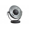 Designová jedinečná stolní lampa Studio 40 cm stříbrná