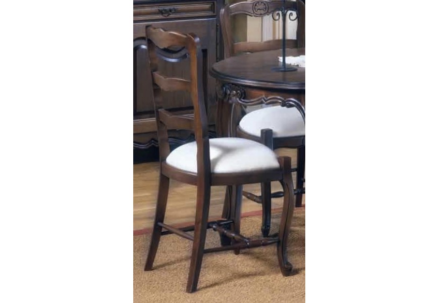 Rustikální exkluzivní jídelní židle Nuevas formas z masivu 102cm