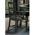 Rustikální jídelní židle Nuevas formas s područkami 102cm