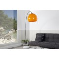 Designová jedinečná stojací lampa Big Bow II oranžová 175 - 205cm