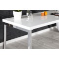 Elegantní moderní pracovní stůl White Desk 140 cm bílý