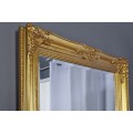 Luxusní elegantní zrcadlo 185 cm renesanční zlato