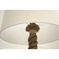 Designová stylová stolní lampa Marinero 85cm přírodní krémová