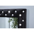 Drukované zrcadlo Glamour černé