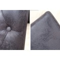 Stylová židle Valentino šedá