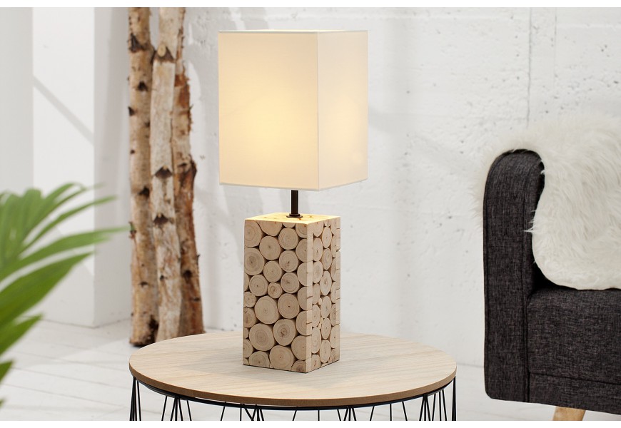 Designov&aacute; lampa Mosaic 45cm b&iacute;l&aacute;