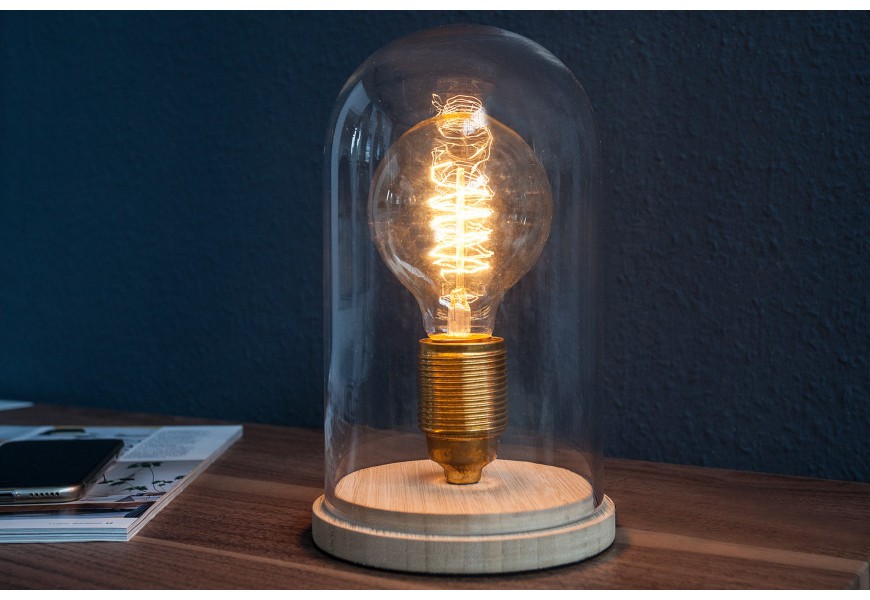 Designová stolní lampa Edison retro