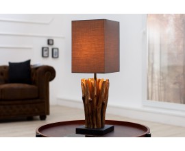 Designová hnědá lampa Euphoria 45cm