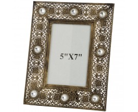 Antique Gold Effect Photo Frame
