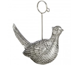 Silver Pheasant Card Holder