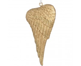 Gold Wing Hanging Ornament