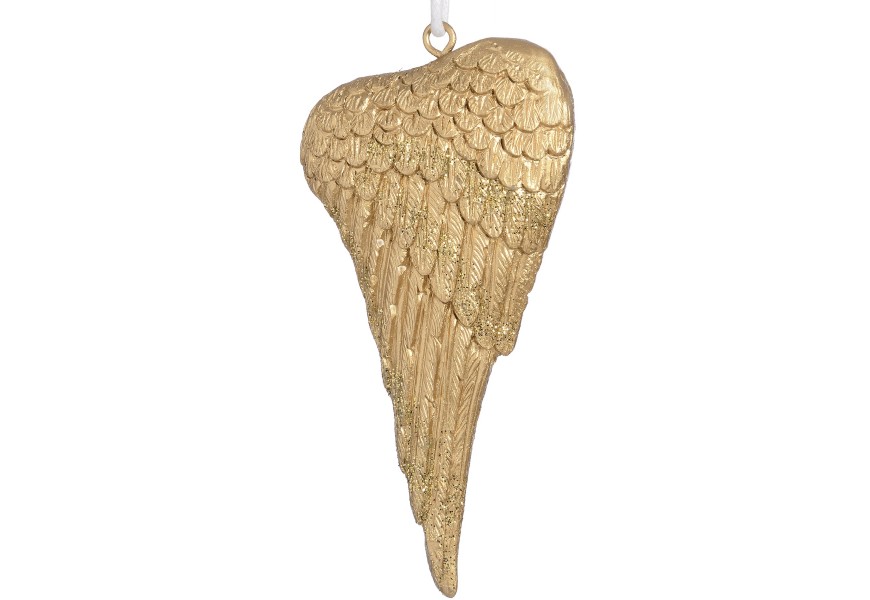 Gold Wing Hanging Ornament