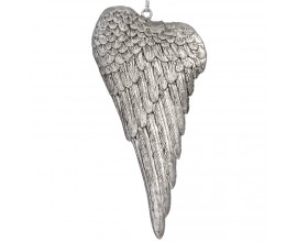 Silver Wing Hanging Ornament