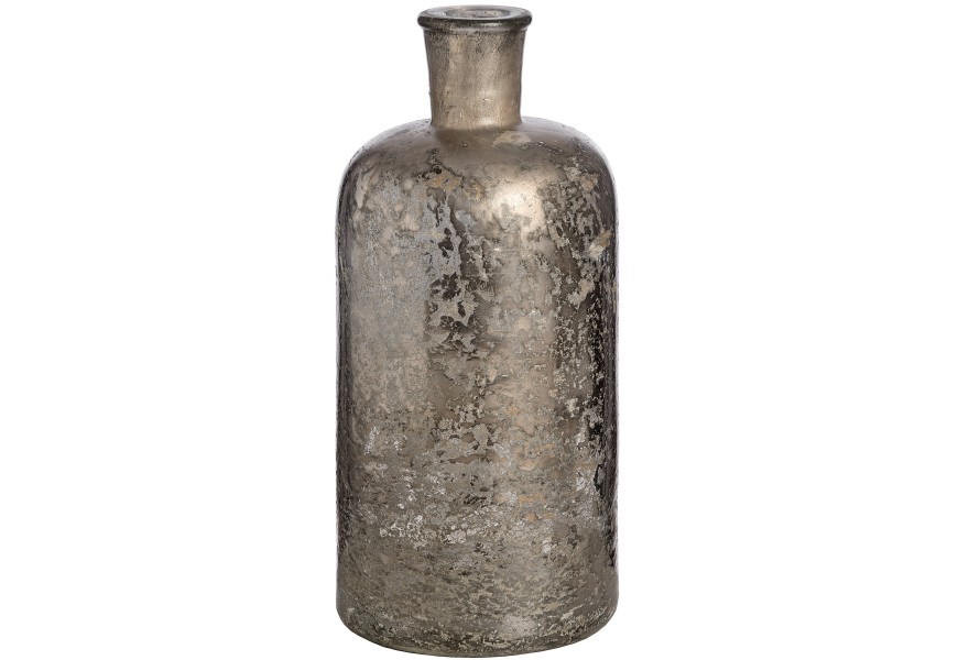 Antick&aacute; stř&iacute;brn&aacute; skleněn&aacute; n&aacute;doba