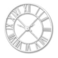 Antique White Roman Numeral Wall Clock