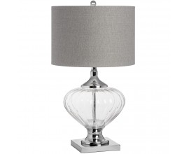 Designová skleněná stolní lampa Verona