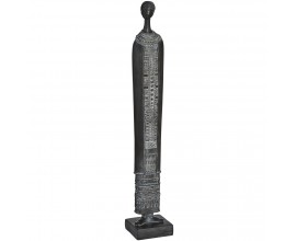 Kayan African Figure Statue with Head Facing Right