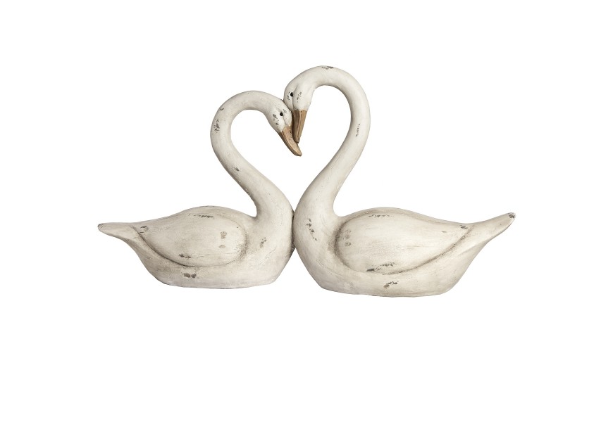 Pair of Nestling Swans Ornament
