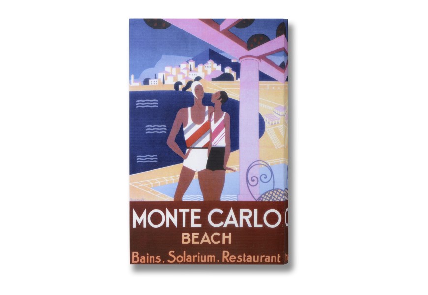 The Beach Post Card Canvas