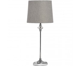 Stylová stolní chromová lampa FLORENCE 49cm