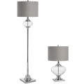 Designová skleněná stolní lampa Verona