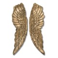 Luxusní dekorace Andělská křídla 104cm zlaté (2ks)