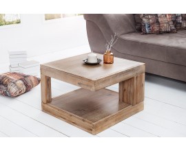Stylový konferenční stolek Giant 45cm teak šedá