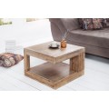 Stylový konferenční stolek Giant 45cm teak šedá