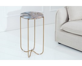 Luxusní Achátový stolek Jaspis 35cm
