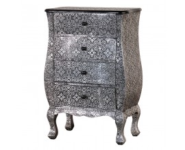 Luxusní stříbrná reliéfní komoda Gloria