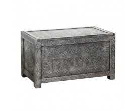 Ant.Silver Emb.Blanket Box