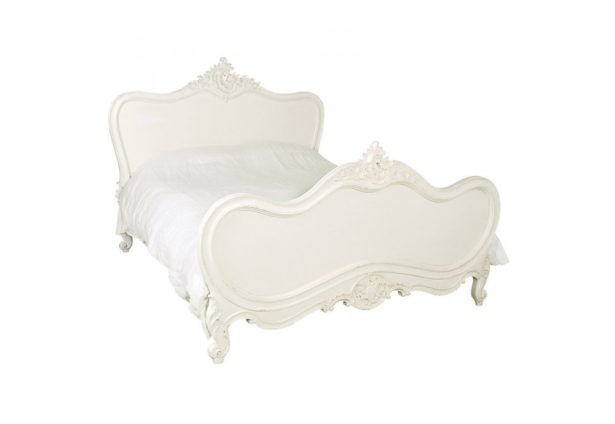 Luxusní provensálská postel Antic Blanc 209x180