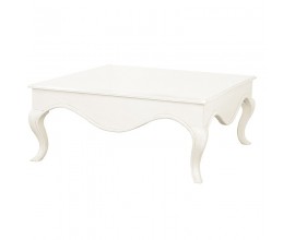 Designový čtvercový konferenční stolek Antic Blanc