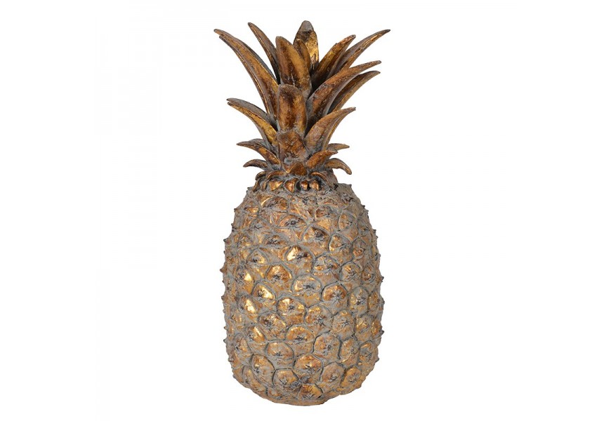 Exkluzivní dekorace Pineapple zlatá