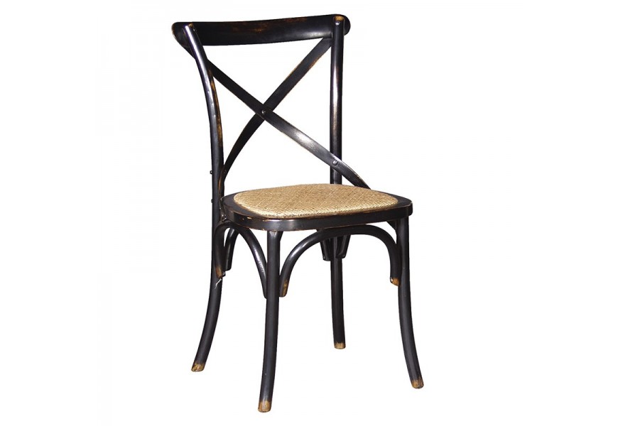 Masivní vintage židle z ohýbaného dřeva Maurice