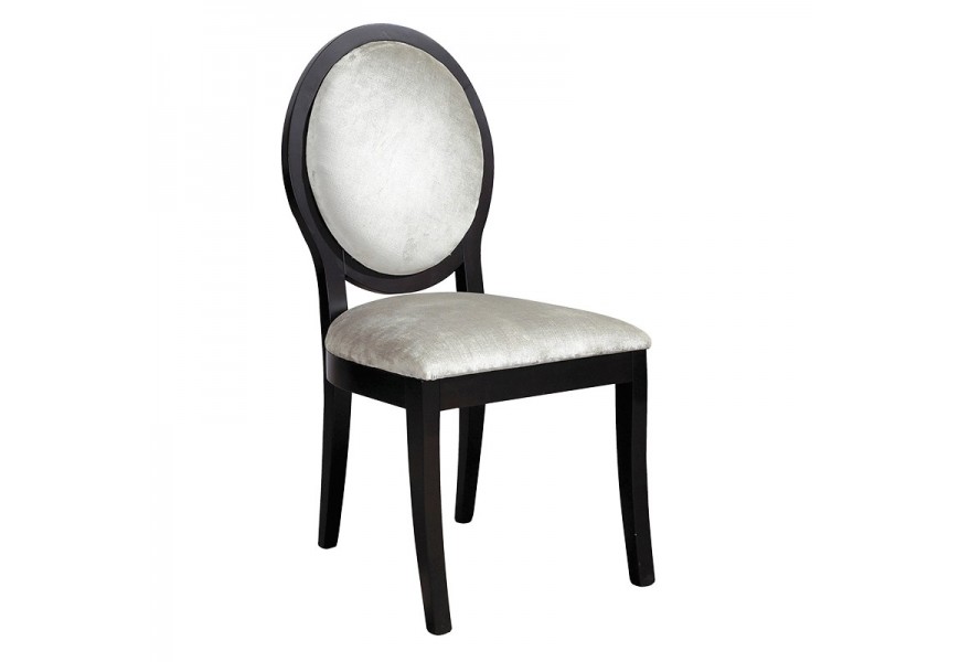 Designová jídelní židle Piera I bílý samet